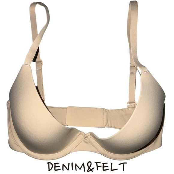 SKIMS FITS EVERYBODY SCOOP PLUNGE BRA | COLOR: Sand | NEW/NWT!!🤎💗 - Picture 7 of 8